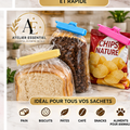 5 pièces Portable cuisine stockage alimentaire Snack joint scellage sac Clips scellant pince en plastique outil cuisine accessoires alimentaire sac Clips