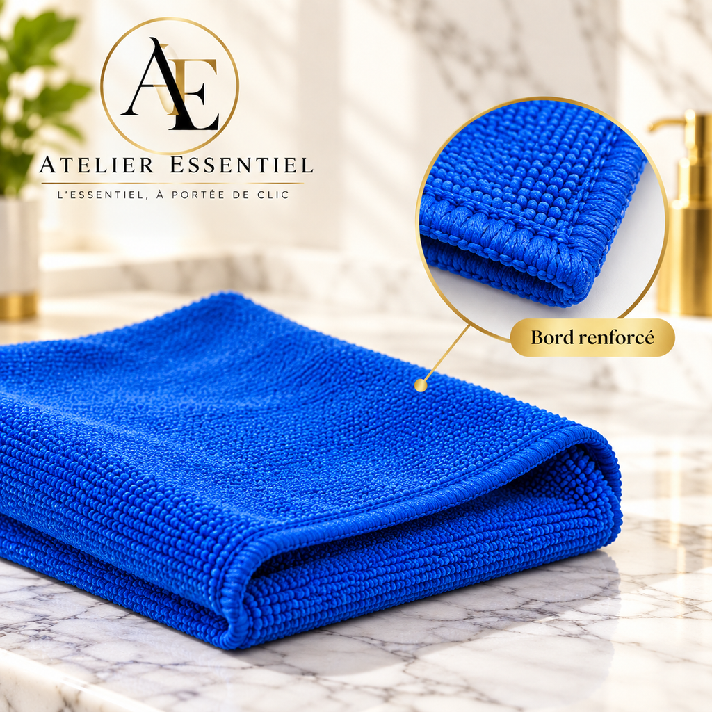 Serviettes en microfibre pour lavage de voiture, tissu de séchage, chiffons de nettoyage ménager, chiffon de polissage pour détails automobiles, outils de nettoyage de la maison, 1 à 20 pièces