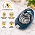 Trancheuse d'œufs en fil d'acier inoxydable, pour la maison, coupe-œufs durs, trancheur de fruits, Gadgets curieux de cuisine, outils de petit déjeuner